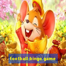 football bingo game - play now